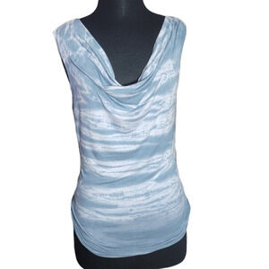 Three Dots top sleeveless tie dye sz M